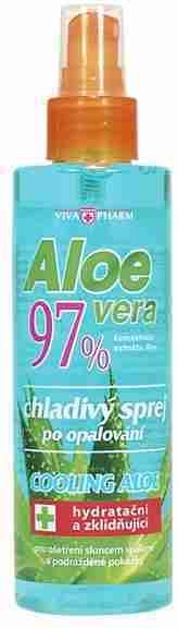 Vivapharm Aloe Vera 97% chladivý sprej po opalování 200 ml