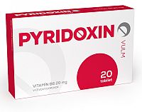 VULM PYRIDOXIN tbl (vitamín B6 20 mg) 1x20 ks