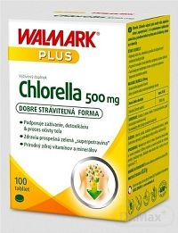 WALMARK Chlorella 500 mg (inov. obal 2019) tbl 1x100 ks