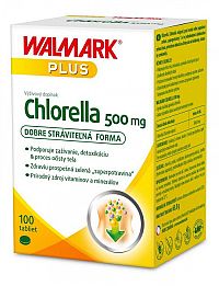 WALMARK Chlorella 500 mg tbl (inov. obal 2019) 1x100 ks