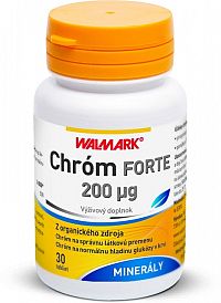 WALMARK Chróm Forte 200 µg (inov. 2019) tbl 1x30 ks
