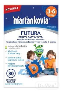 WALMARK Marťankovia FUTURA 3-6 cmúľacie tablety 1x30 ks