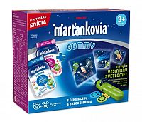WALMARK Marťankovia GUMMY želatínové tablety (s echinaceou 50 + s bazou čiernou 50) (100 ks) + svetlomet, 1x1 set