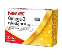 WALMARK Omega-3 rybí olej FORTE cps 120+60 navyše (180 ks)