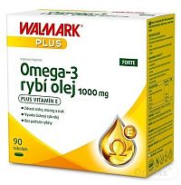 WALMARK Omega 3 rybí olej FORTE cps 1x90 ks