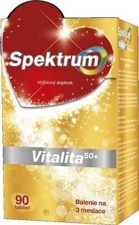 WALMARK Spektrum Vitalita 50+ s Vitamínom C 90 tabliet