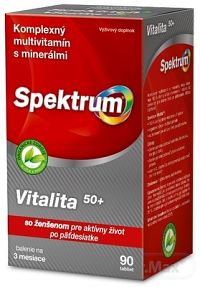 WALMARK SPEKTRUM Vitalita 50+ tbl 1x90 ks
