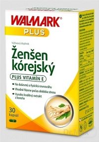 WALMARK Ženšen kórejský (inov.obal 2018) cps 1x30 ks
