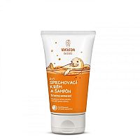WELEDA 2v1 Sprchový krém a šampón Šťastný pomarač 1x150 ml