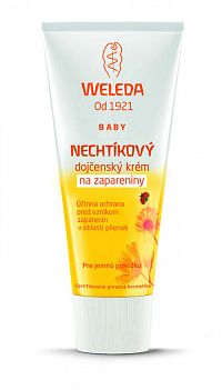 WELEDA Nechtíkový dojčenský krém krém na zapareniny, 75 ml