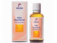 WELEDA Olej na masáž bruška dojčaťa (Baby-Bäuchleinöl) 1x50 ml