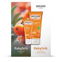 WELEDA RAKYTNÍK – vyživujúca starostlivosť 1×1 set, sprchový krém + krém na ruky