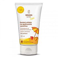 WELEDA SUN Detské mlieko na opaľovanie SPF 30 sensitiv (EDELWEISS Sonnenmilch) 1x150 ml