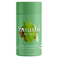 Yasashi BIO Green Tea Genmaicha & Lemon grass 16x1,75g