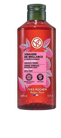 Yves Rocher Malinový ocot pre lesklé vlasy 400 ml