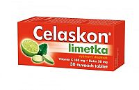 Zentiva Celaskon ochutené tablety limetka 30 ks