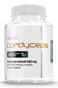 Zerex Cordyceps extrakt 500 mg 1×100 cps, výživový doplnok