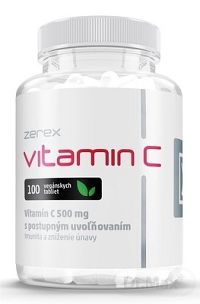 Zerex Vitamín C 500 mg 1×100 tbl, doplnok výživy