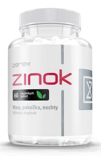 Zerex Zinok chelát 15 mg 1×60 tbl, výživový doplnok