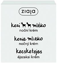 Ziaja - nočný s proteínmi kozieho mlieka 1×50 ml, nočný krém