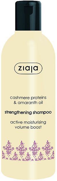 Ziaja - šampón na vlasy posilňujúci s kašmírovými proteínmi 1×300 ml