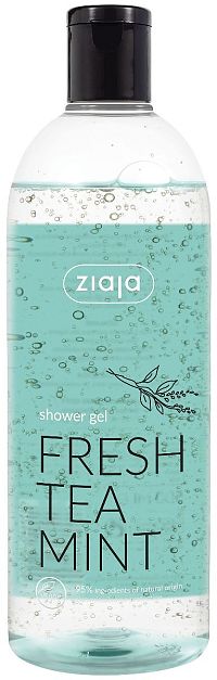 Ziaja - sprchovací gél - fresh tea mint 1×500 ml, sprchovací gél