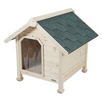 ZOLUX CHALET Drevená búda pre psov 58x66x64cm Medium