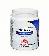 Hericium, Levia hriva - Superionherbs, 90 kps x 500 mg, extrakt 40 % polysacharidov