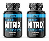 1+1 Zadarmo: Hardcore Nitrix - Protein Nutrition 100 tbl. + 100 tbl.