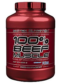 100% BEEF Muscle - Scitec Nutrition 3180 g Vanilka