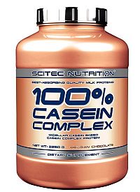 100% Casein Complex - Scitec Nutrition 920 g Belgian Chocolate