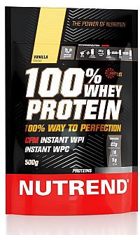 100% Whey Protein 500 g od Nutrend 500 g Ľadová káva