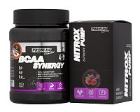 Akcia: BCAA Synergy + Nitrox Pump - Prom-IN 550 g + 10x15 g Cherry