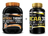 Akcia: NitroX Therapy New + BCAA 3D Zadarmo - Biotech USA