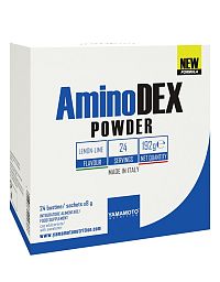 AminoDEX POWDER (aminokyseliny rastlinného pôvodu) - Yamamoto 24 bags x 8 g Mango Maracuja