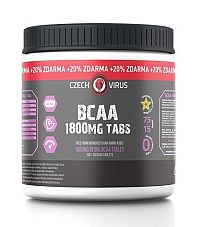 BCAA 1800 mg Tabs - Czech Virus 150 tbl. + 30 tbl. Zadarmo