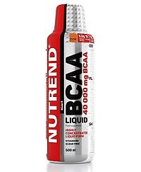 BCAA Liquid - Nutrend 500 ml. Orange