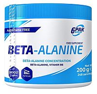 Beta-Alanine - 6PAK Nutrition 200 g