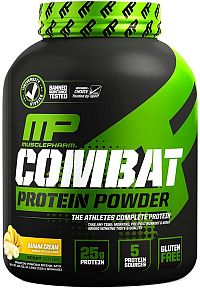 Combat Protein Powder - Muscle Pharm 1800 g Banana Cream