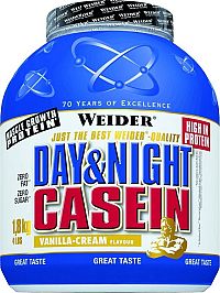 Day&Night Casein - Weider 500 g sáčok Vanilla Cream