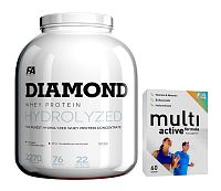 Diamond Hydrolysed Whey Protein - Fitness Authority 2270 g Chocolate