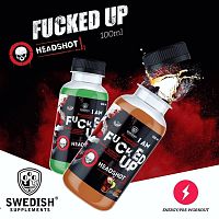 Fucked Up Headshot - Swedish Supplements 12 x 100 ml. Raspberry