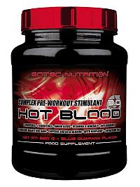 Hot Blood 3.0 - Scitec Nutrition 25 x 20 g Modrá guarana