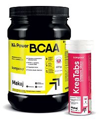 K4 Power BCAA 4:1:1 - Kompava 400 g Kiwi