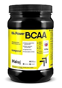 K4 Power BCAA 4:1:1 - Kompava 500 g Grep+Limetka