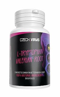 L-Tryptophan Valerian Root - Czech Virus 90 kaps.