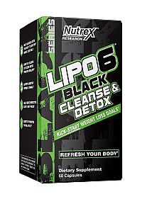 Lipo 6 Black Cleanse & Detox - Nutrex 60 kaps.