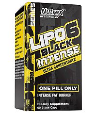Lipo 6 Black Intense Ultra Concentrate - Nutrex 60 kaps.