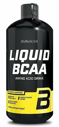 Liquid BCAA - Biotech USA 1000 ml. Citrón