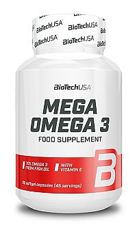 Mega Omega 3 - Biotech USA 180 kaps.